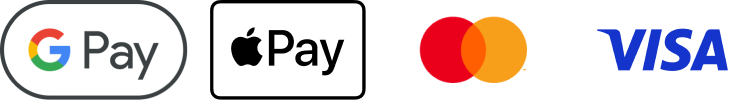 Visa, Mastercard, Apple Pay i Google Pay